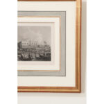 Italian Framed Lithograph of Venice