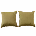 Pair of Two Tone Velvet BVIZ Pillows
