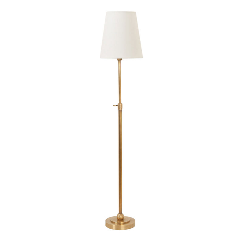 Petite Adjustable Brass Table Lamp