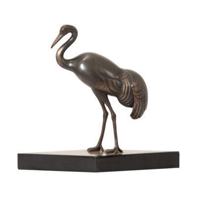 French Mid-Century Statue of a Stork