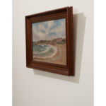 French Pair of Framed Seascape Paintings