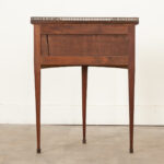 French Demilune Directoire Style Bedside Table