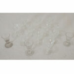 French Set of 14 Wine Glasses