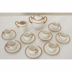 French 18 Piece Limoges Cafe Service