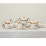 French 18 Piece Limoges Cafe Service
