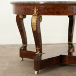French 19th Century Empire Style Center Table