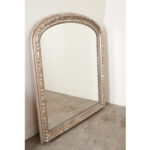 French Silvered Louis Philippe Mirror