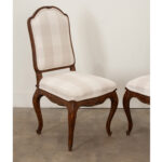 Set of 6 Louis XV Style Upholstered Dining Chairs