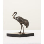 French Mid-Century Statue of a Stork