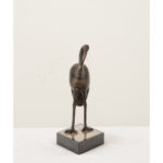 French Mid-Century Statue of a Stork