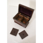 French 19th Century Rosewood Tea Caddy