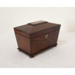 French 19th Century Rosewood Tea Caddy