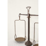 French 19th Century Iron & Brass Tabletop Scale