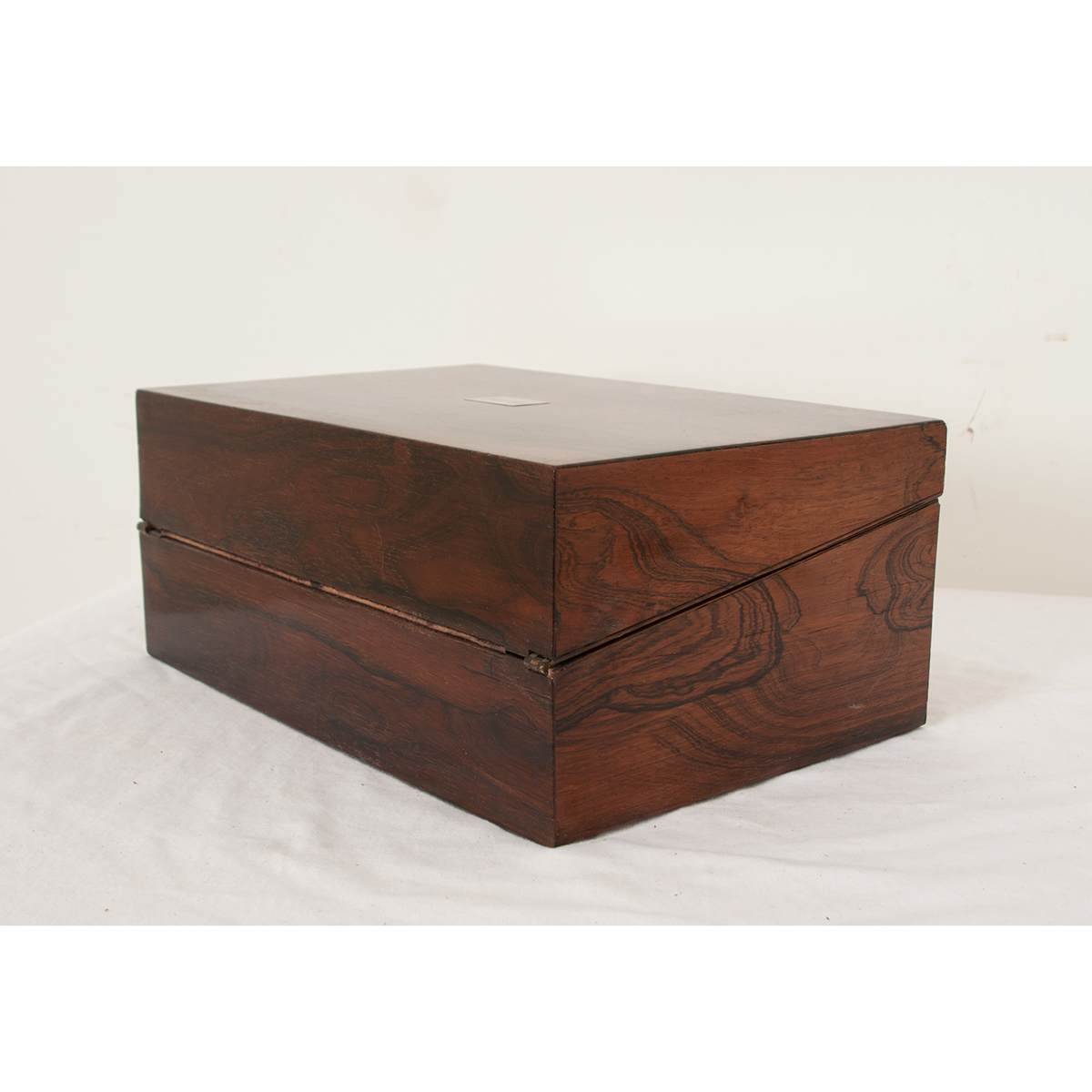 French 19th Century Rosewood Writing Box - Fireside Antiques