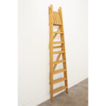 French Painted Folding Ladder