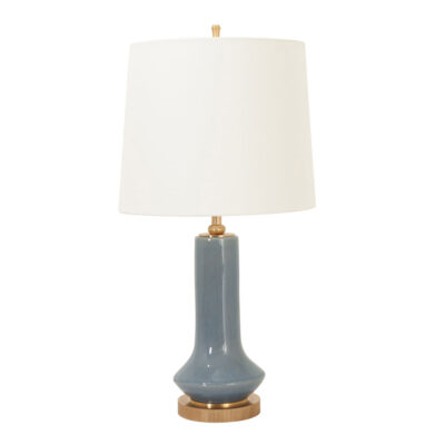 Blue Ceramic Table Lamp