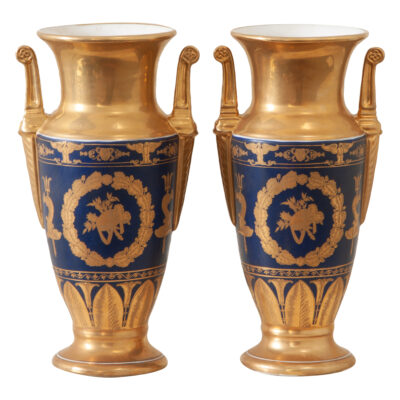 Pair of Reproduction Napoleon III Vases