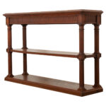 French Louis XVI Style Tiered Console
