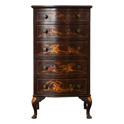 English Reproduction Chinoiserie Chest