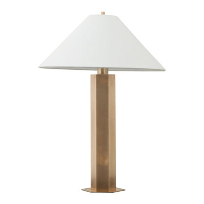 Modern Brass Accent Lamp