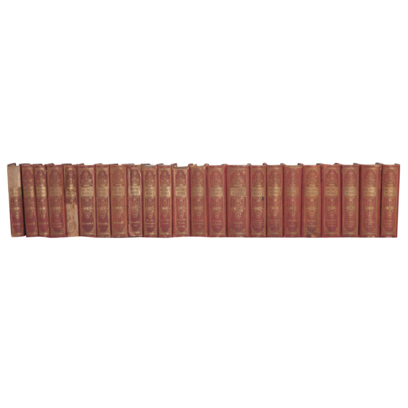 Set of 23 Books by German Poet Johann Wolfgang von Goethe
