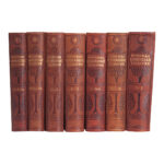 Set of 7 French Encyclopedic Dictionaries