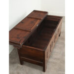French 19th Century Large Inlay Coffer