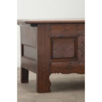 French 19th Century Large Inlay Coffer