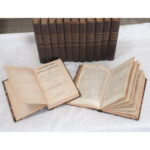Set of 13 Antique Dutch Books on Theology