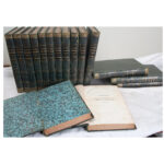 Set of 16 French History Books by M. LeCount de Lacépede