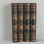 Set of 4 Antique French Books by St. Theresa