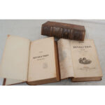 Set of 3 Leather Bound French Revolution Books