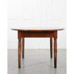French 19th Century Oval Walnut Dining Table