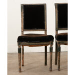 Pair of French 18th Century Directoire Chairs