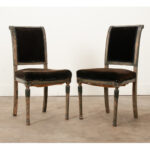 Pair of French 18th Century Directoire Chairs