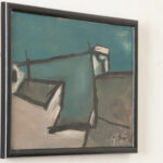French Framed Abstract Painting