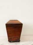 English 19th Century Rosewood Tea Caddy