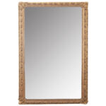 French 19th Century Symmetrical Gilt Mirror