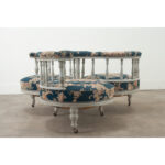 French Three-Seat Conversation Sofa