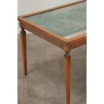 French Vintage Art Display Coffee Table