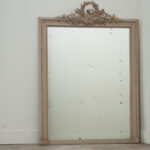 Pair of Louis XVI Style Painted Mantle Mirrors