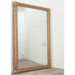 French 19th Century Symmetrical Gilt Mirror