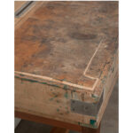 French Oak and Pine Butcher Block Table