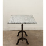 French 18th Century Stone & Iron Dining Table