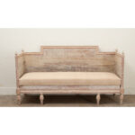 Swedish Gustavian Painted Banquette