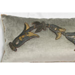 B. Viz Raised Antique Embroidery Pillow