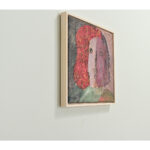 Mixed Media Painting of a Lady Face