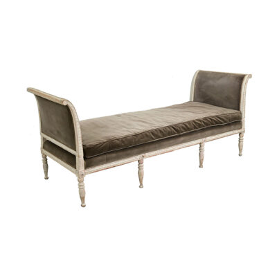 Swedish 18th Century Louis XVI Style Painted Daybed