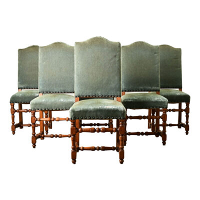French 19th Century Set of 6 Dining Chairs