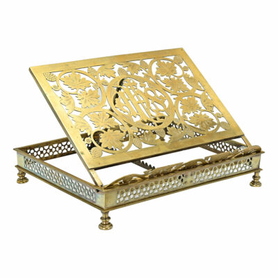 French Solid Brass Adjustable Bible Stand